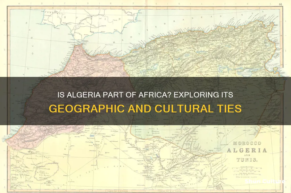 is algeria part of aftrka