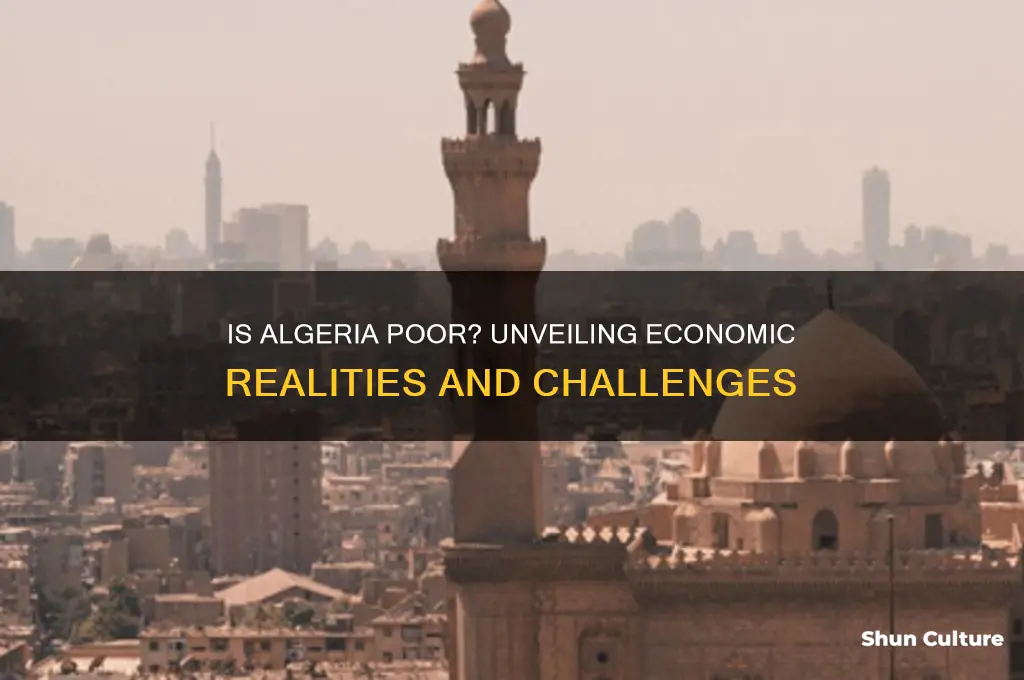 is algeria poor