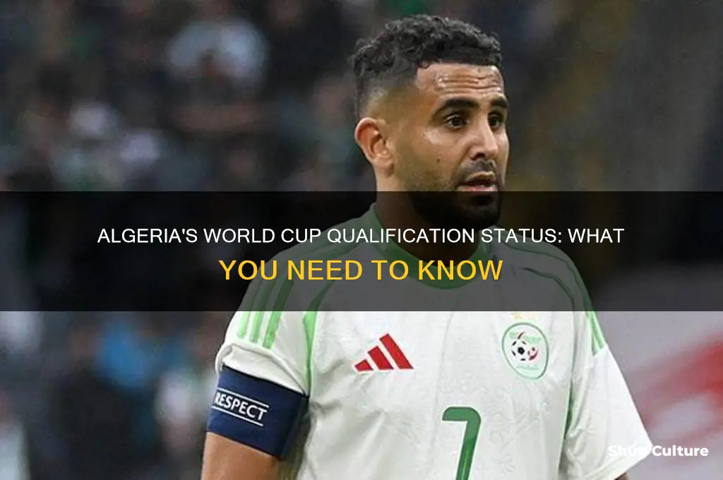 is algeria qualified for the world cup
