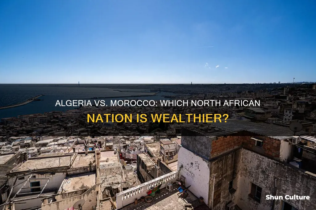 is algeria richer than morocco