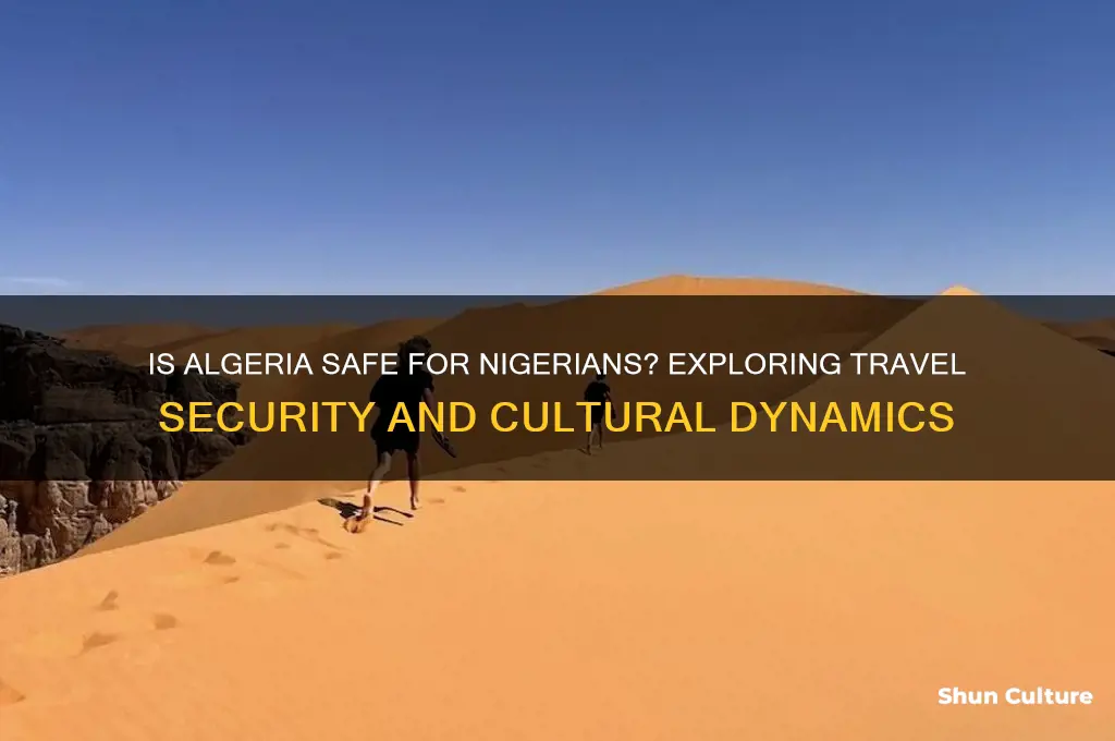 is algeria safe for nigerians
