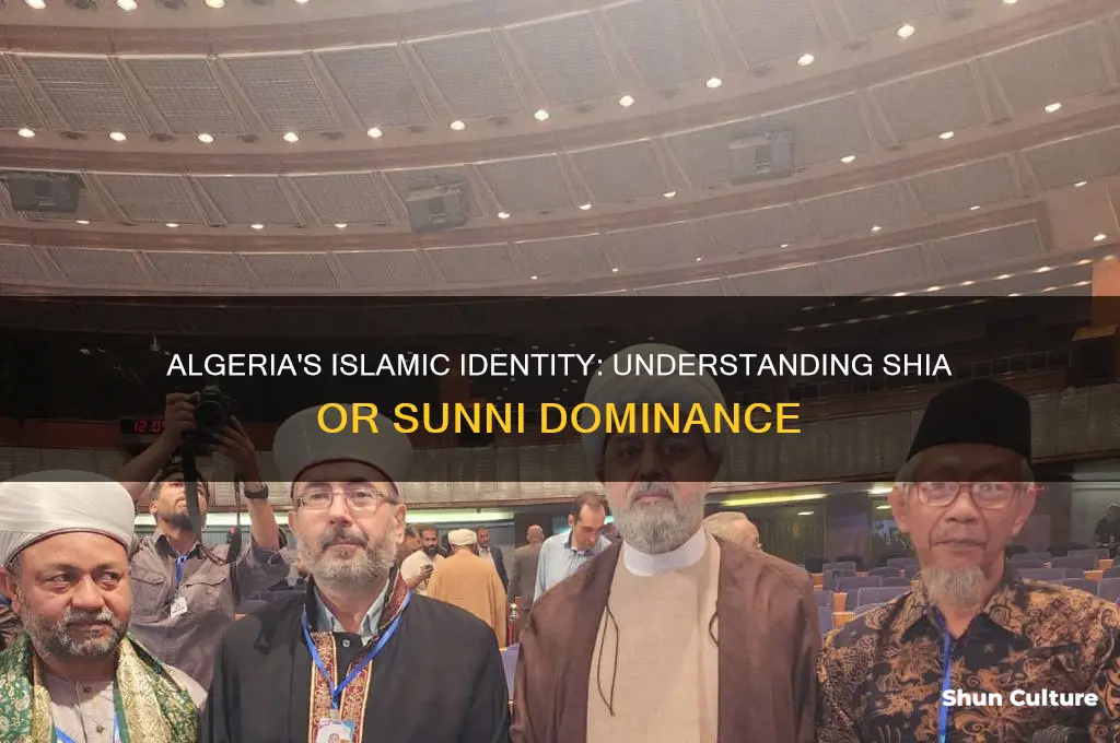 is algeria shia or sunni