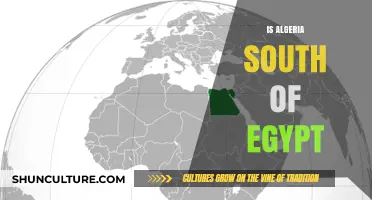 Algeria's Geographic Position: Is It Located South of Egypt?