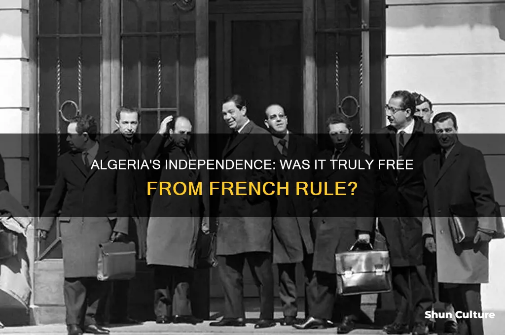 is algeria under french rule