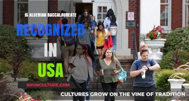 Is the Algerian Baccalaureate Recognized in the USA?