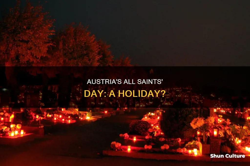 is all saints day a holiday in austria