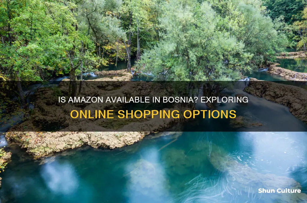 is amazon available in bosnia