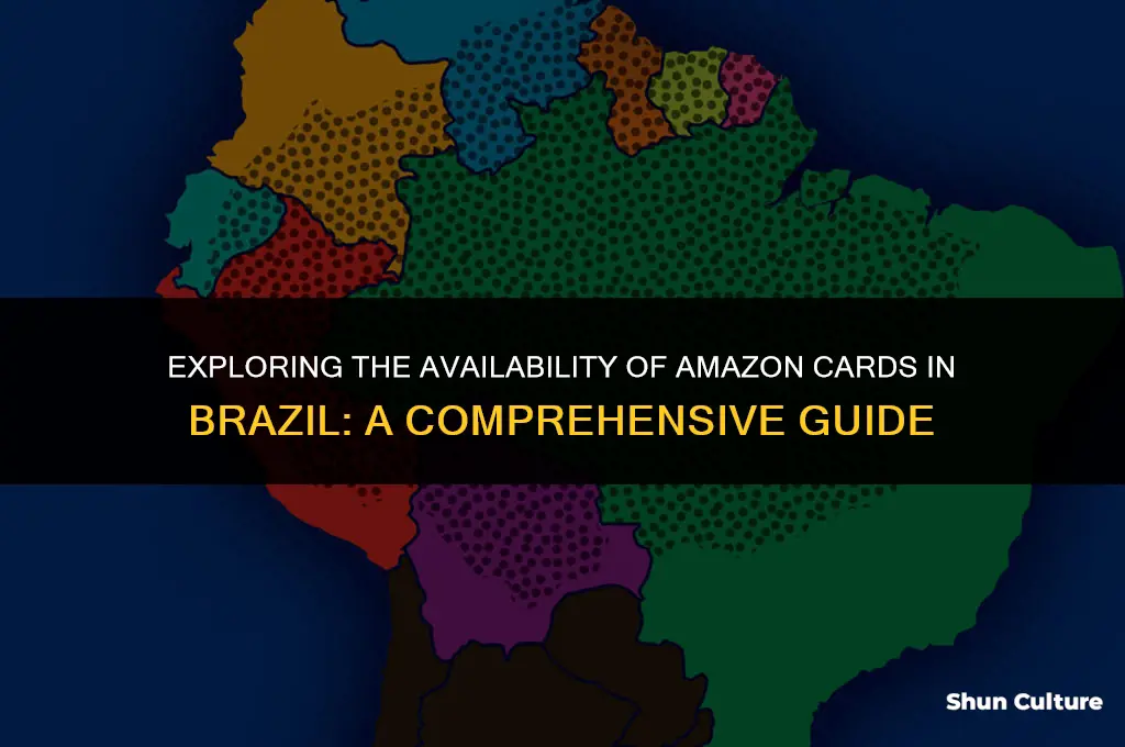 is amazon card in brazil