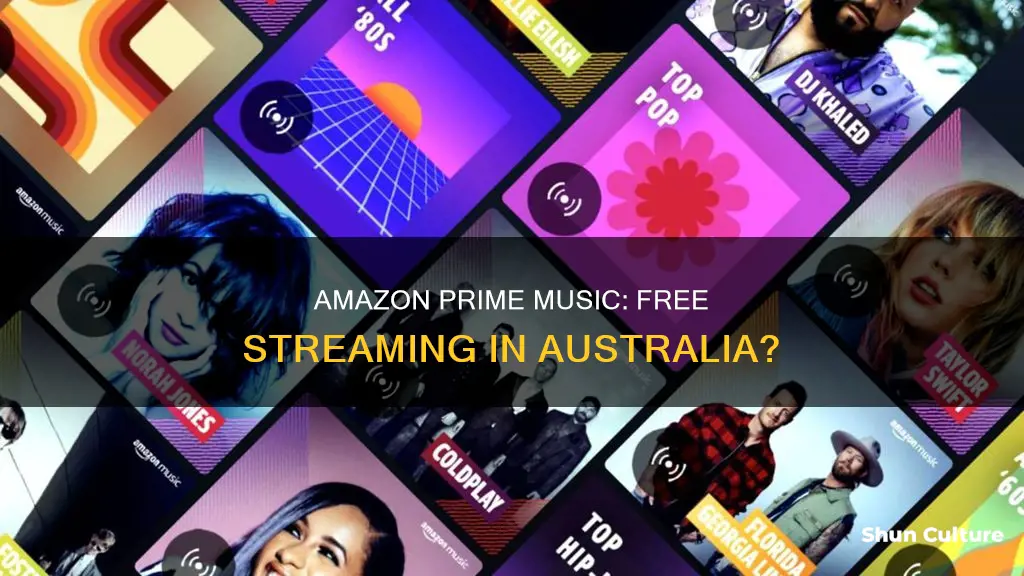 is amazon music free with prime australia