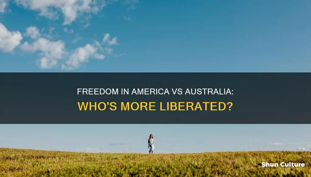 is america more free than australia