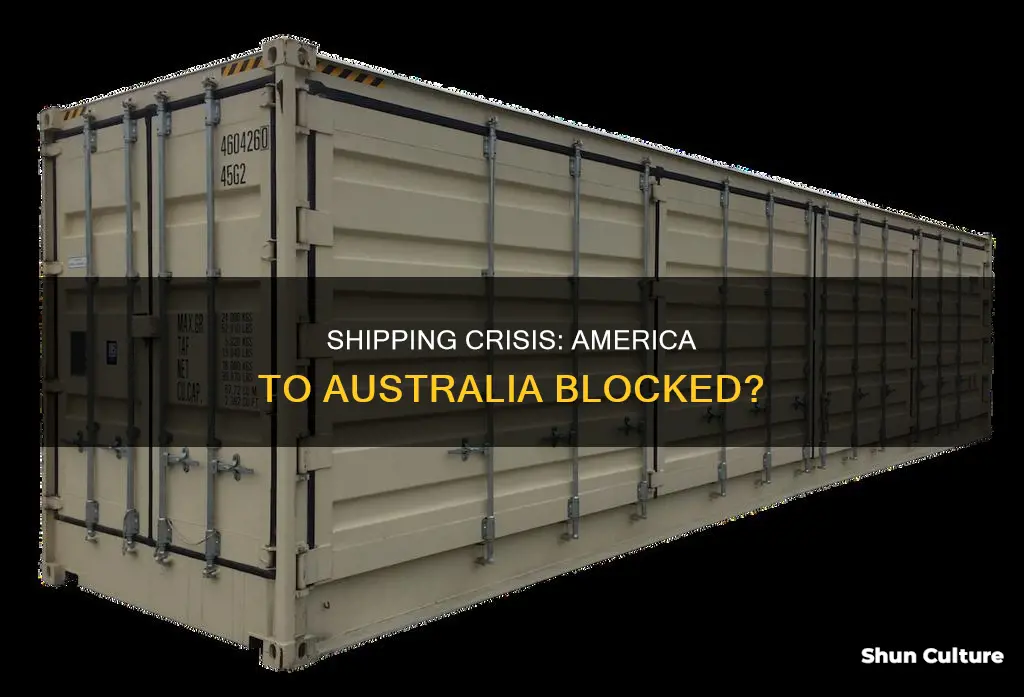 is america still shipping to australia