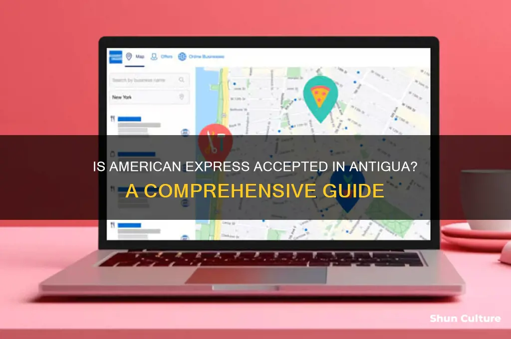 is american express accepted in antigua