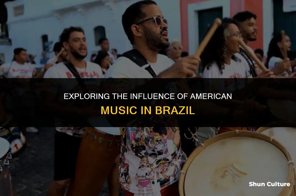 is american music popular in brazil