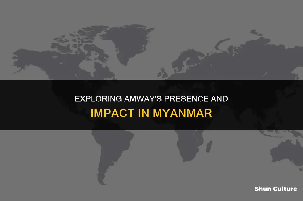 is amway in burma