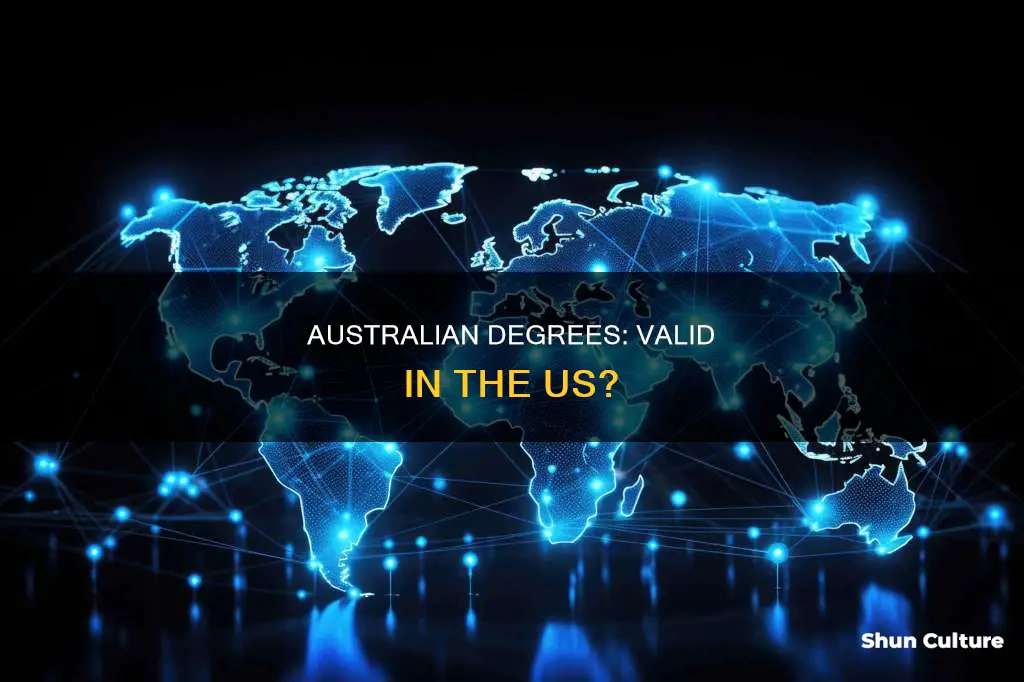 is an australian degree good in the us