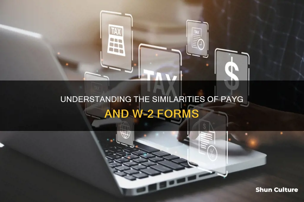 is an australian payg like a w-2