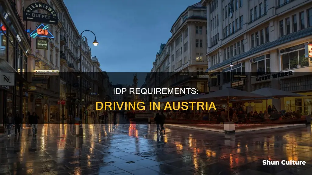 is an idp required in austria