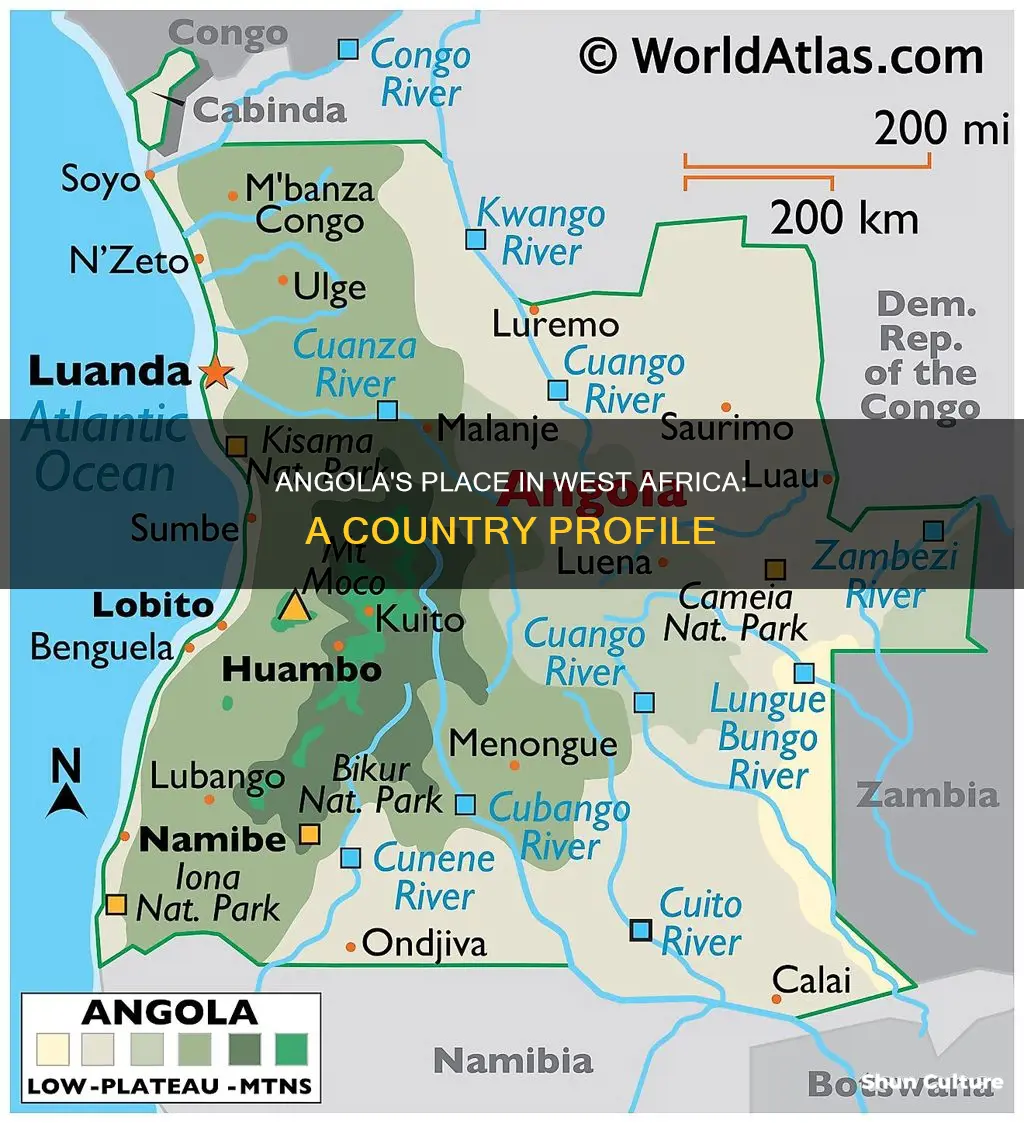 is angola a west african country