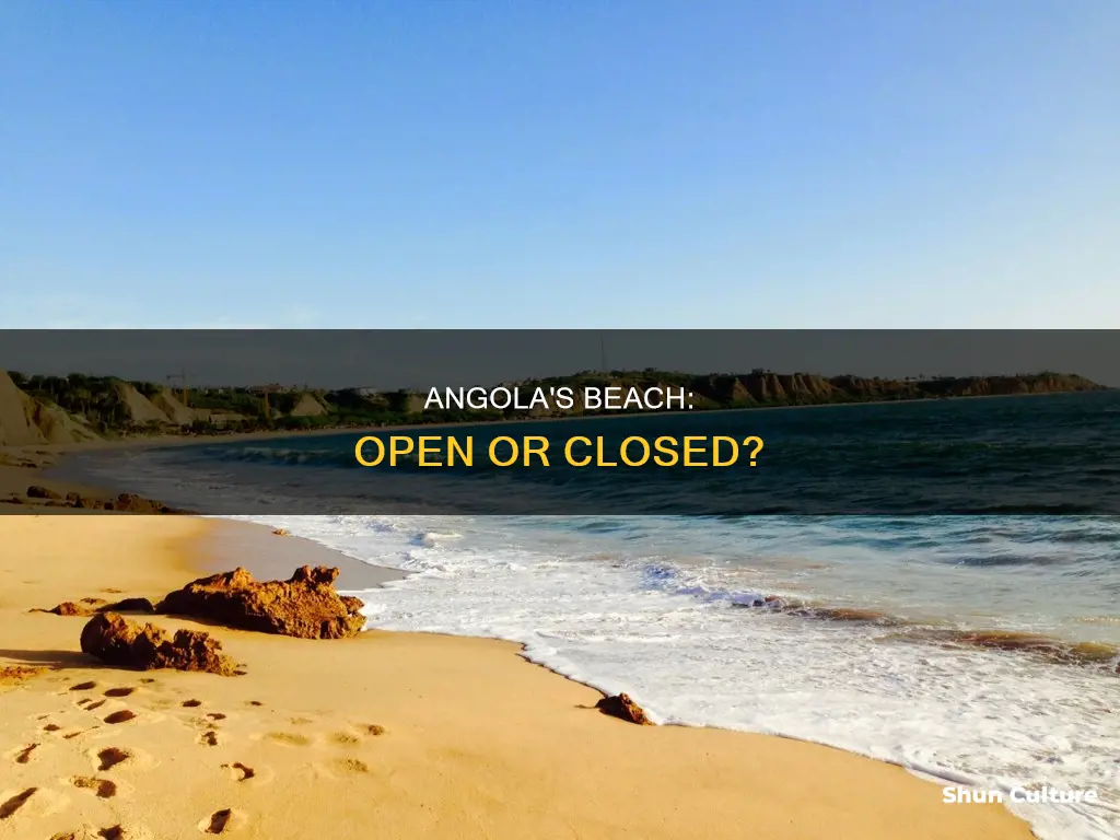 is angola beach open