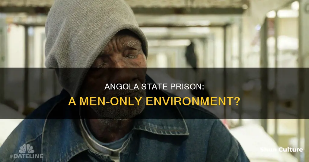 is angola state prison men only