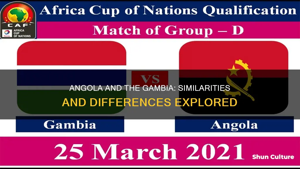 is angola the same as gambi