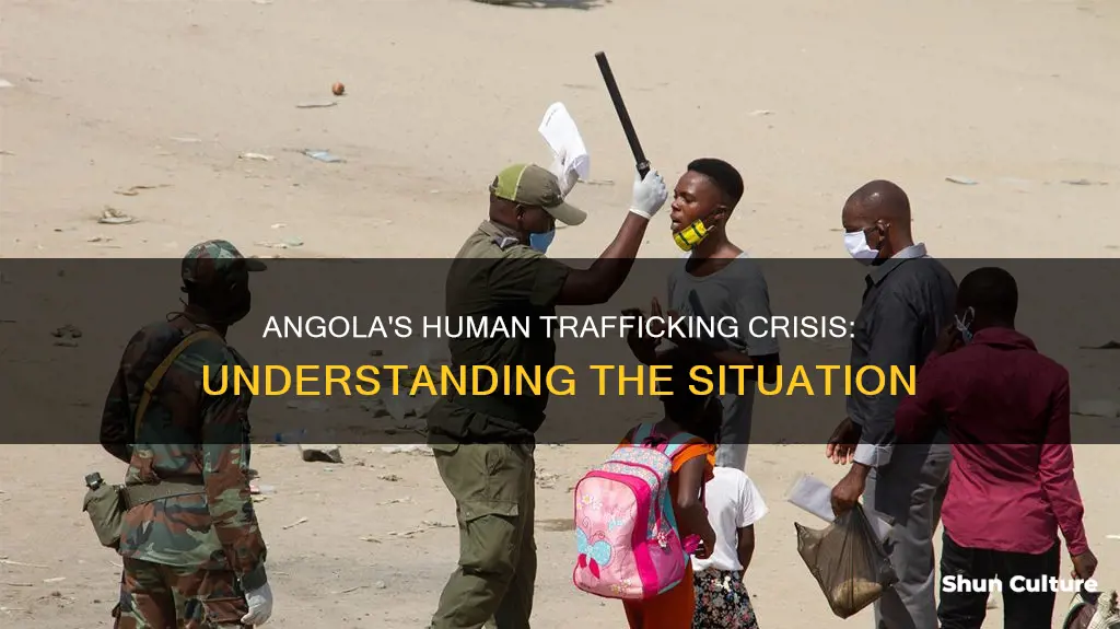 is angola used in human trafficking