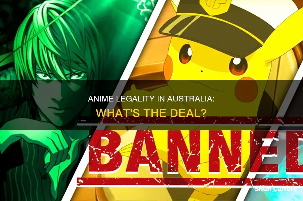 is anime illegal in australia