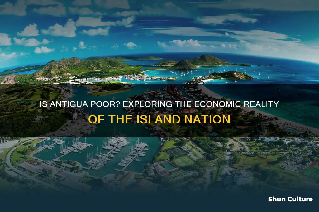 is antigua a poor country