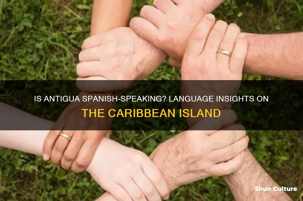 is antigua a spanish speaking country