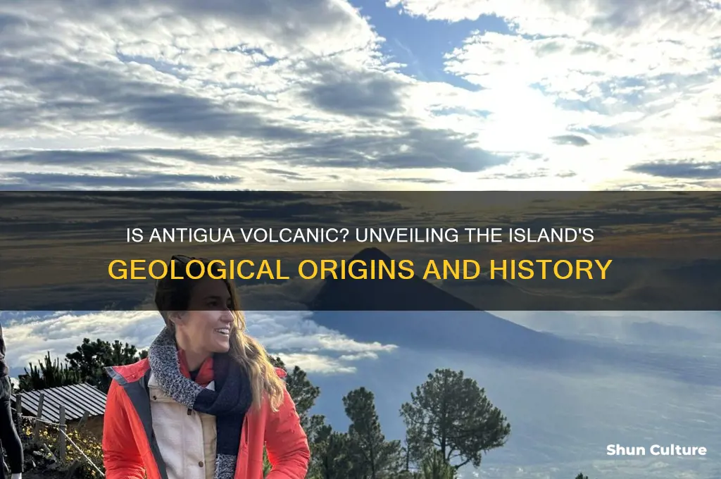 is antigua a volcanic island