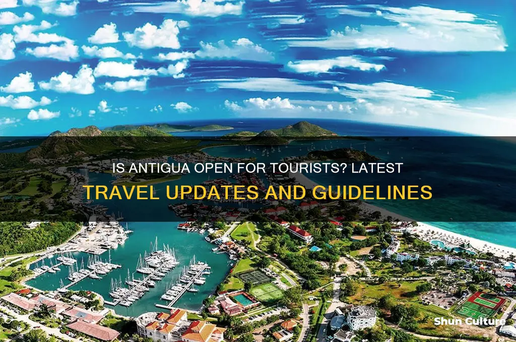 is antigua accepting tourists