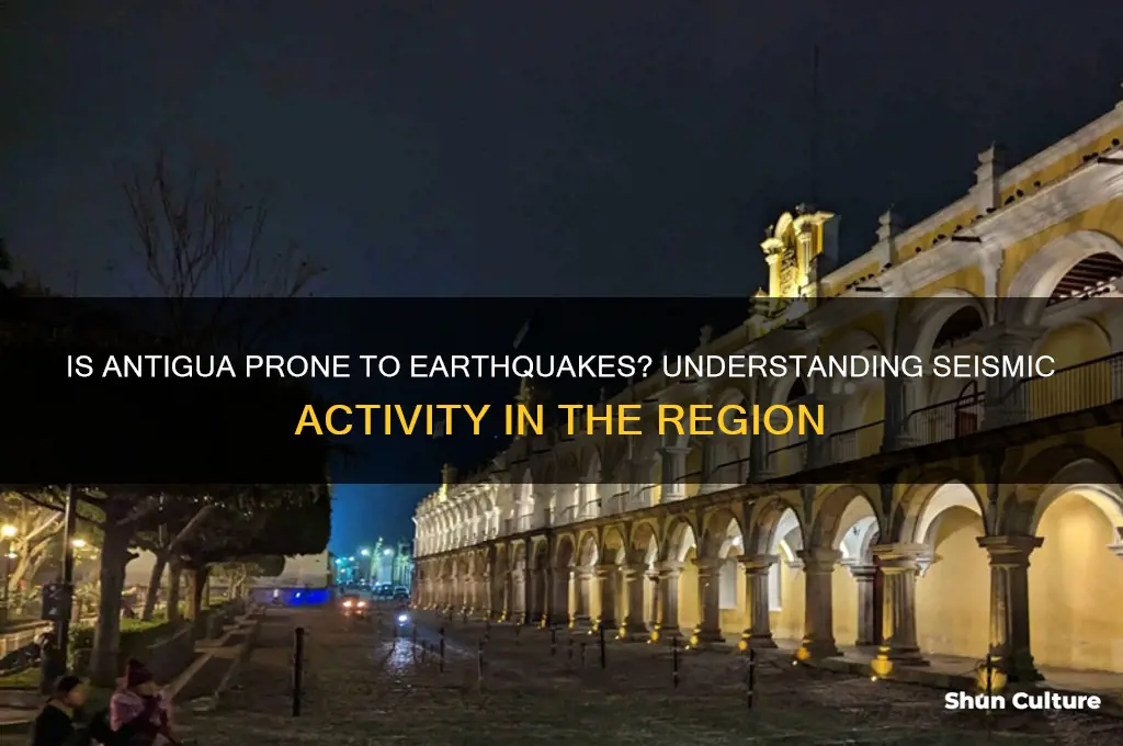 is antigua affected by the earthquake