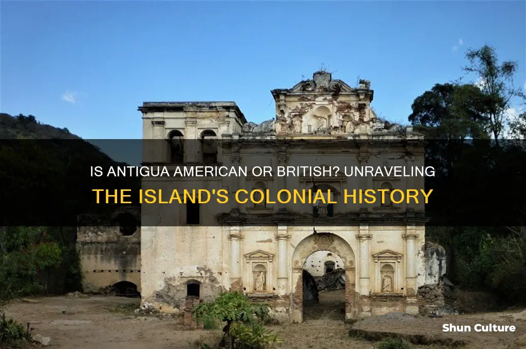 is antigua american or british