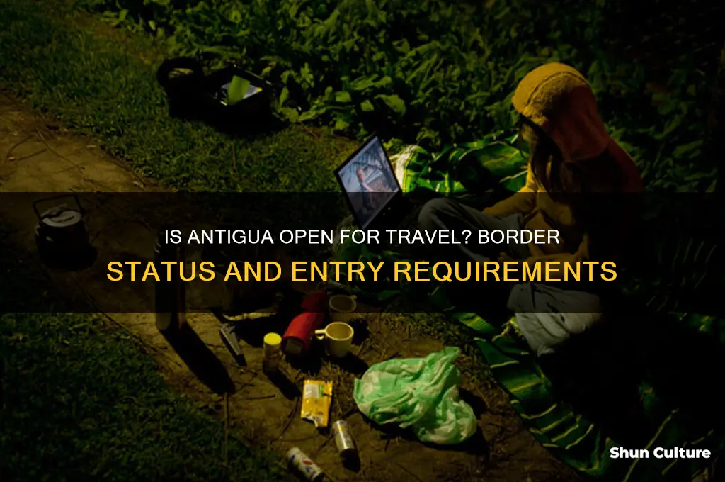 is antigua borders open