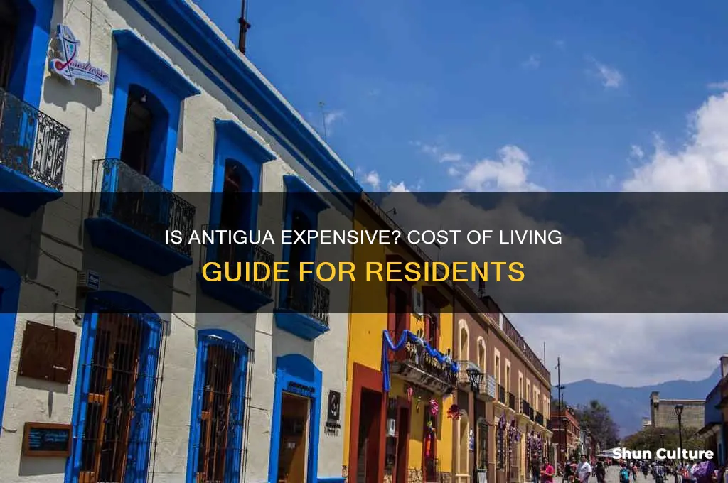 is antigua expensive to live