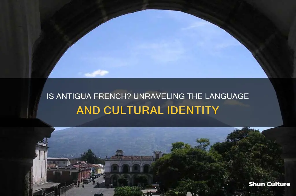 is antigua french