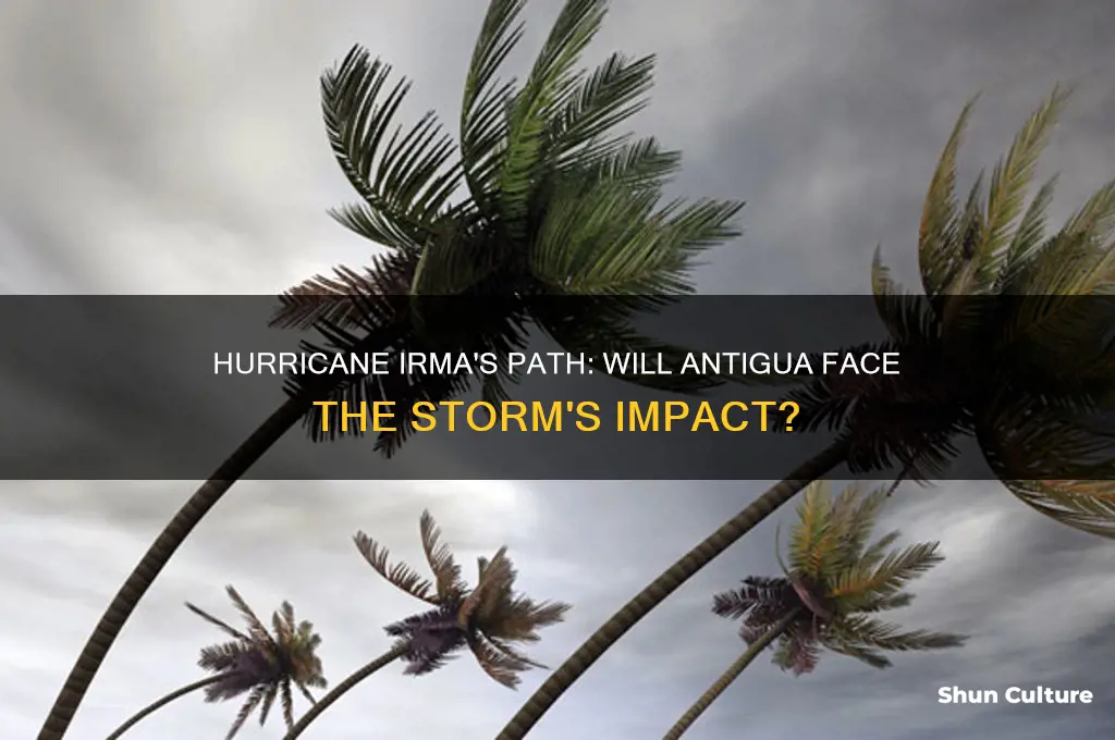 is antigua getting hit by hurricane irma