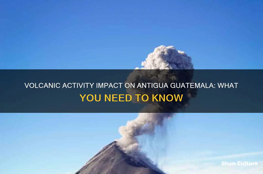 is antigua guatemala affected by vol