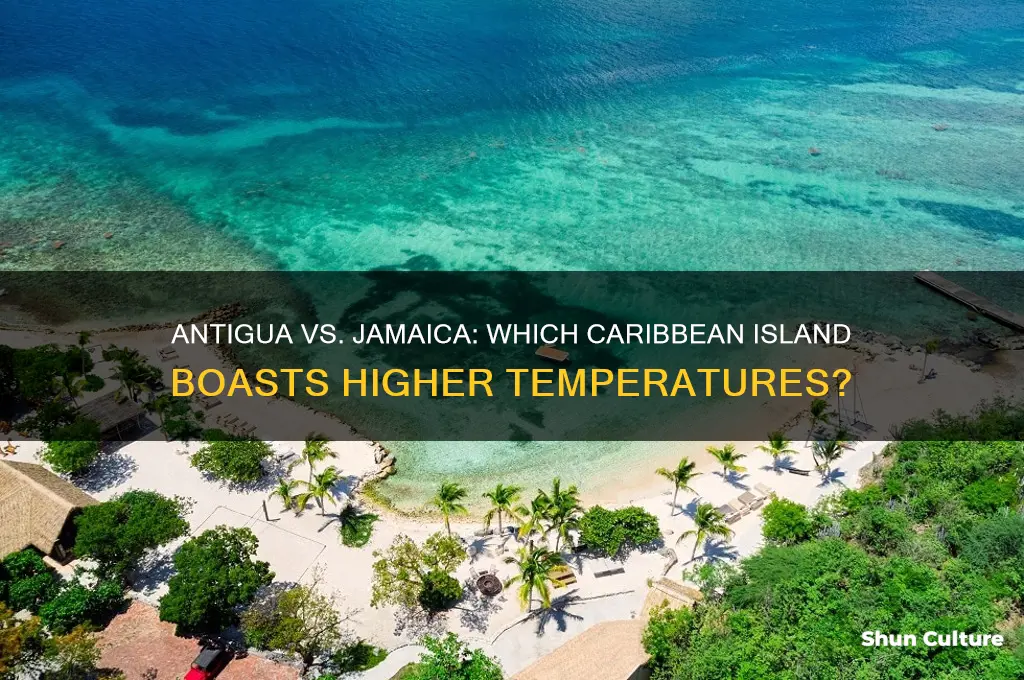 is antigua hotter than jamaica