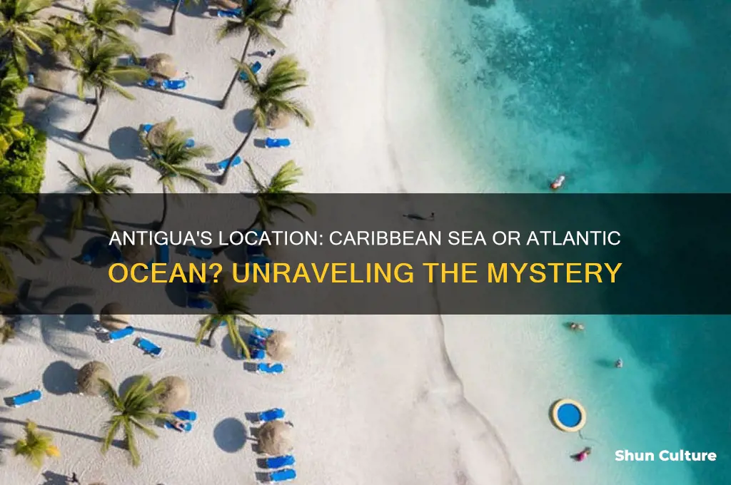 is antigua in caribbean or atlantic ocean