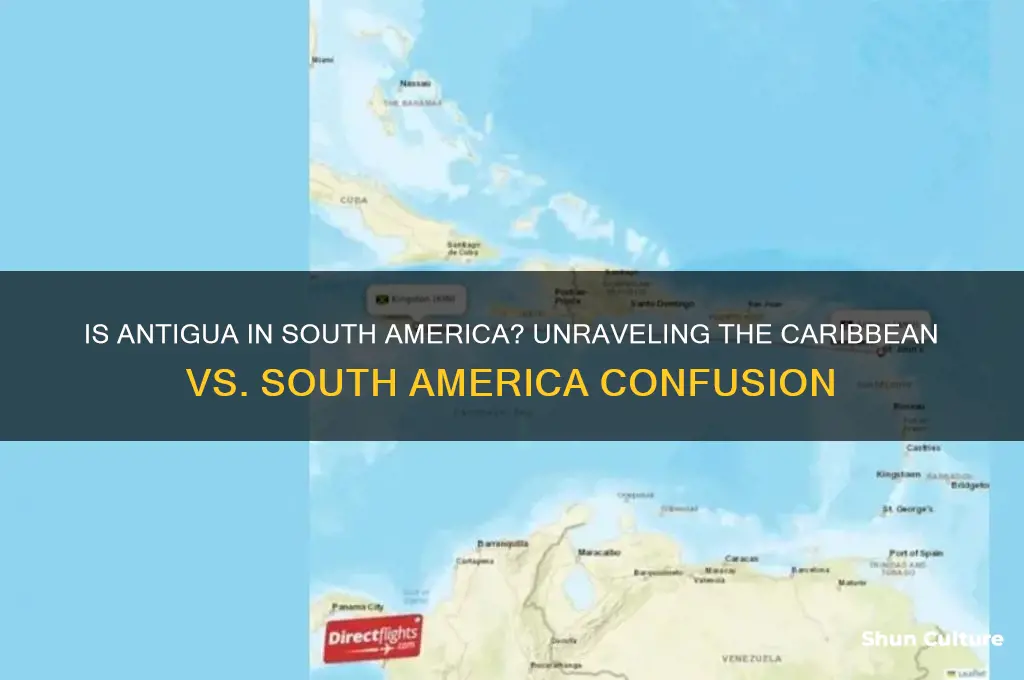 is antigua in south america