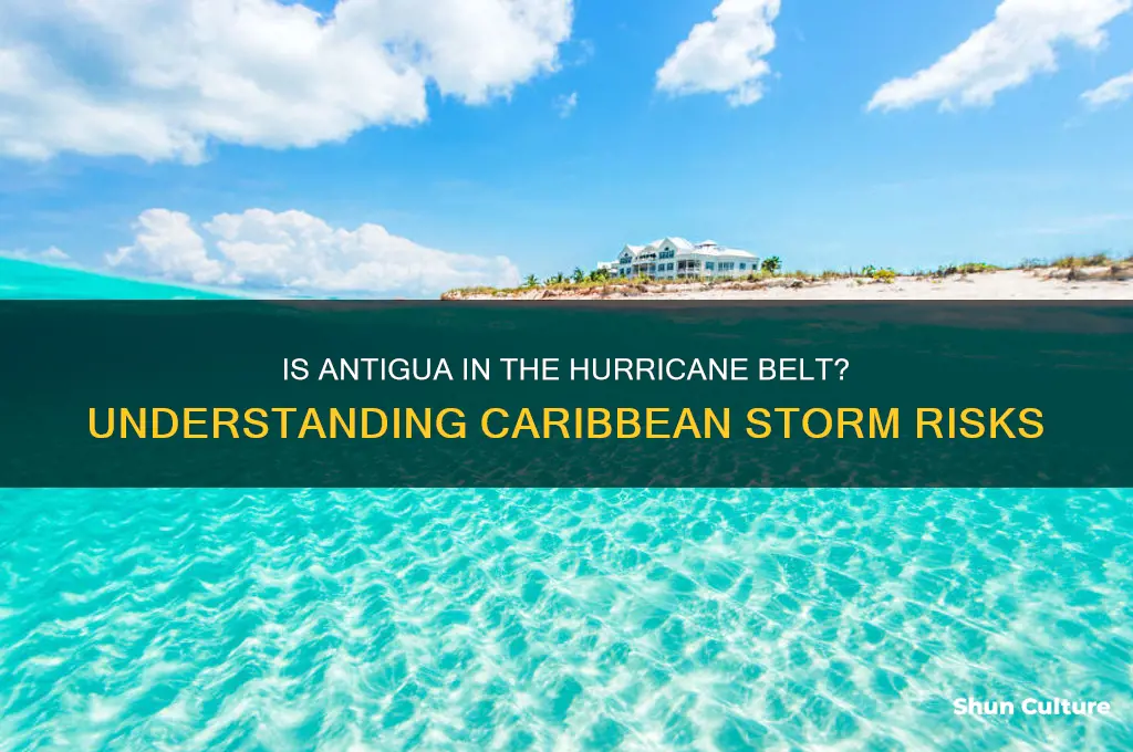 is antigua in the hurricane belt