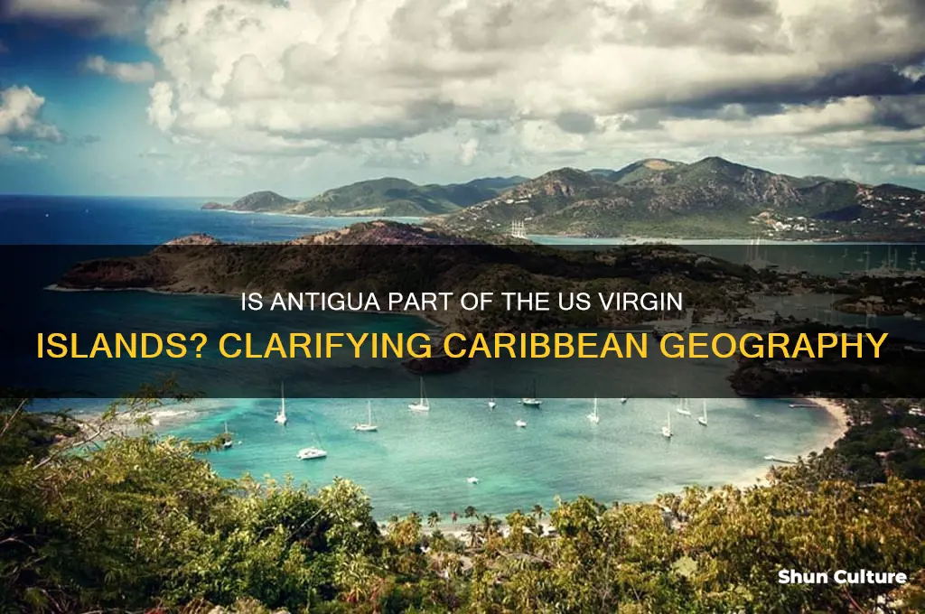 is antigua in the us virgin islands