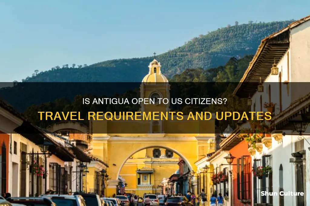 is antigua open to us citizens
