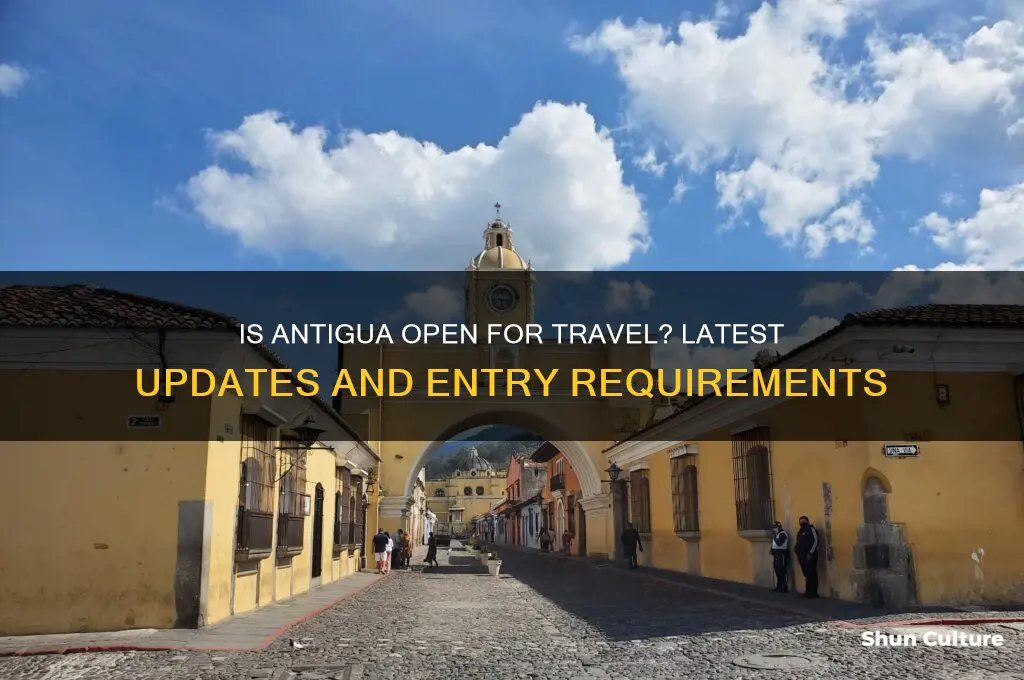 is antigua open