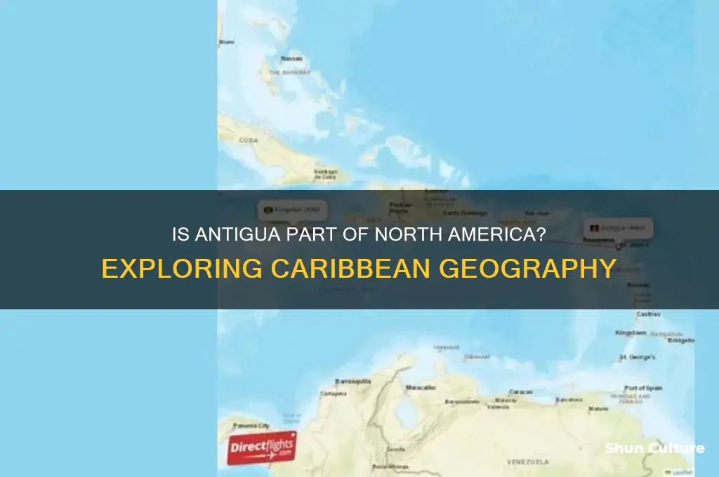 is antigua part of north america