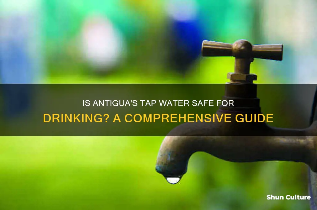 is antigua water safe to drink