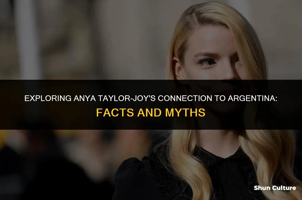 is anya taylor joy argentina