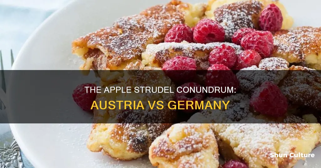 is apple strudel german or austrian