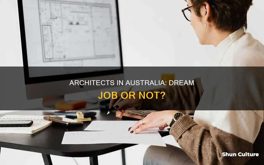 is architect a good job in australia